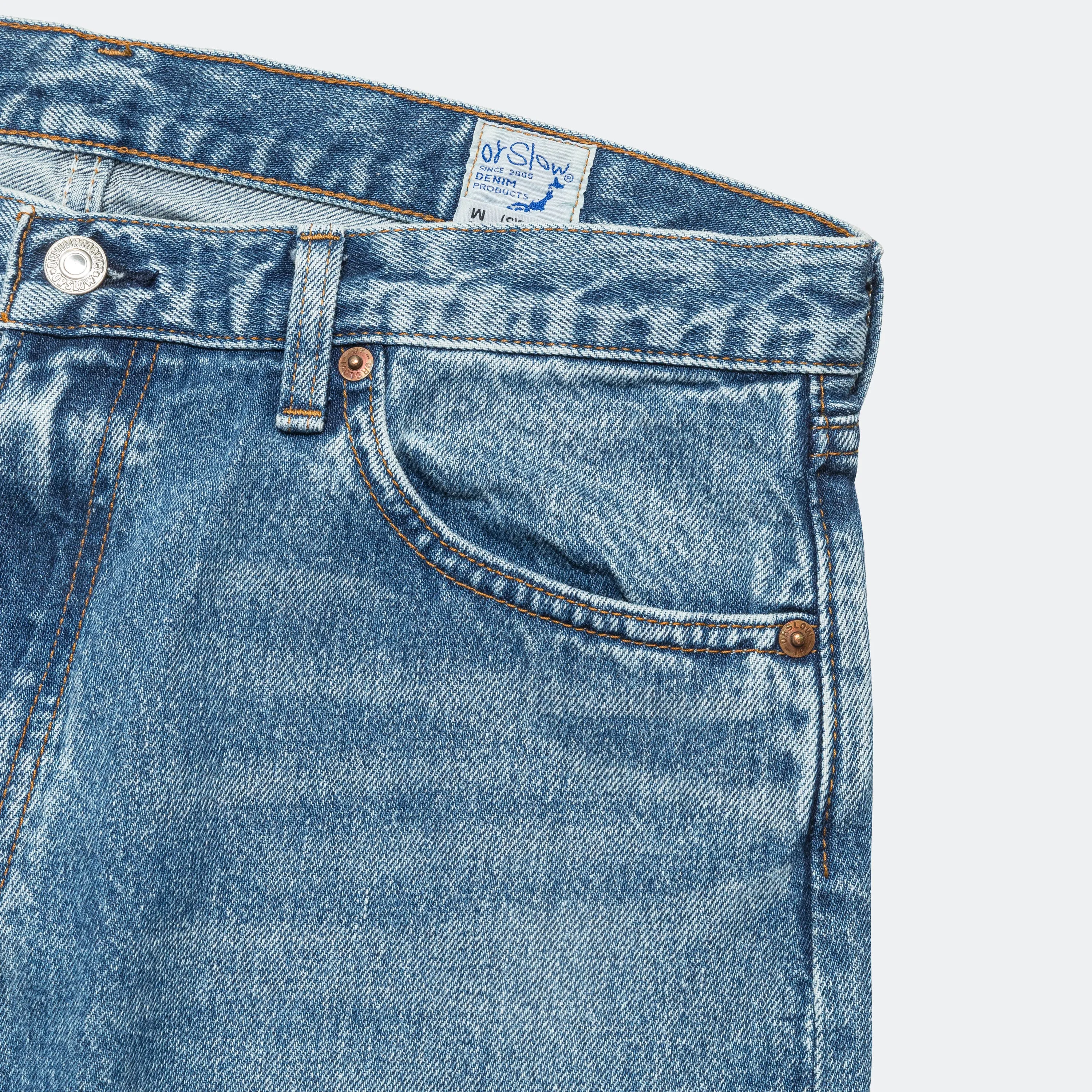 Tagless Design School Fit 101 Dad's Fit Denim Pants - Denim Used