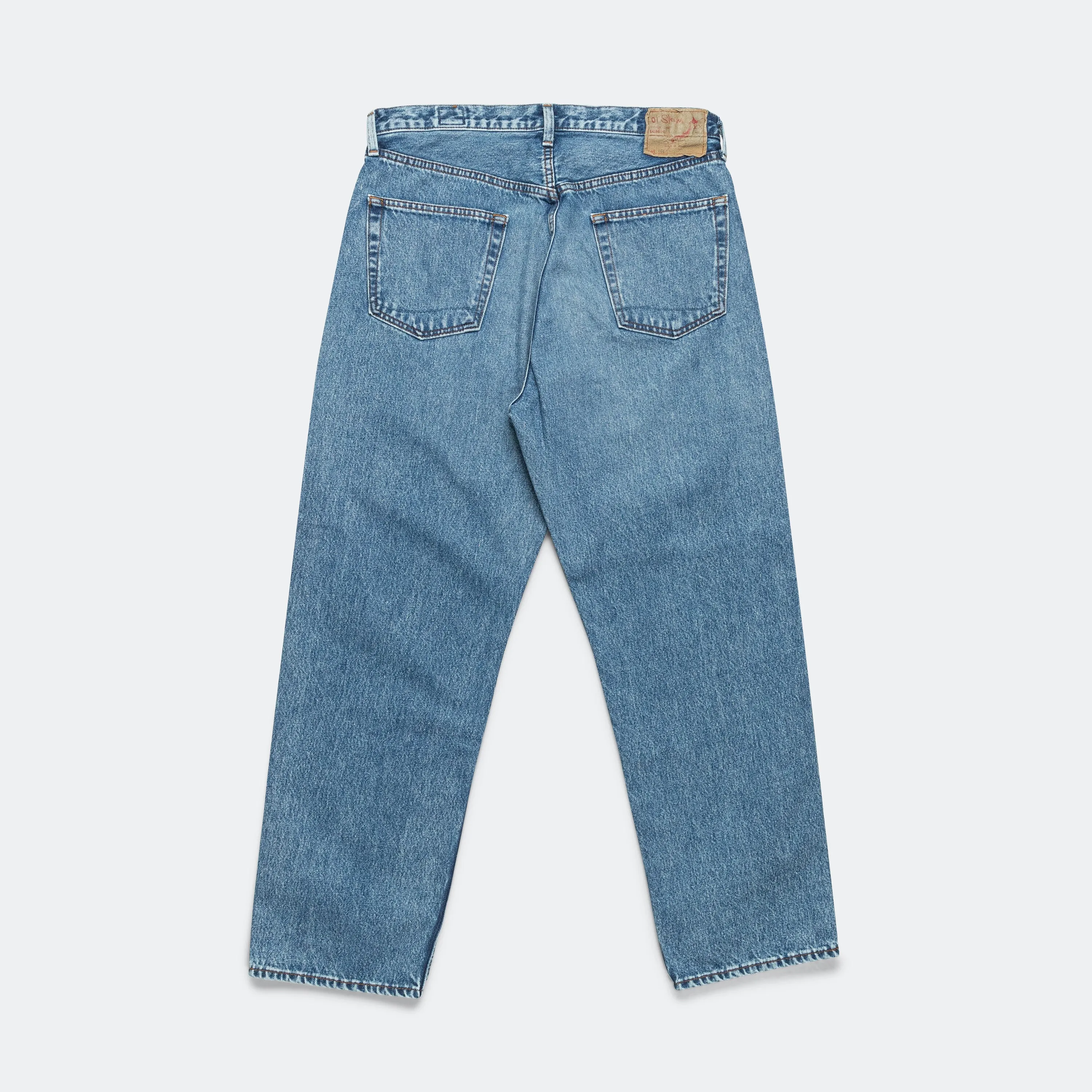 Core Wardrobe 101 Dad's Fit Denim Pants - Denim Used