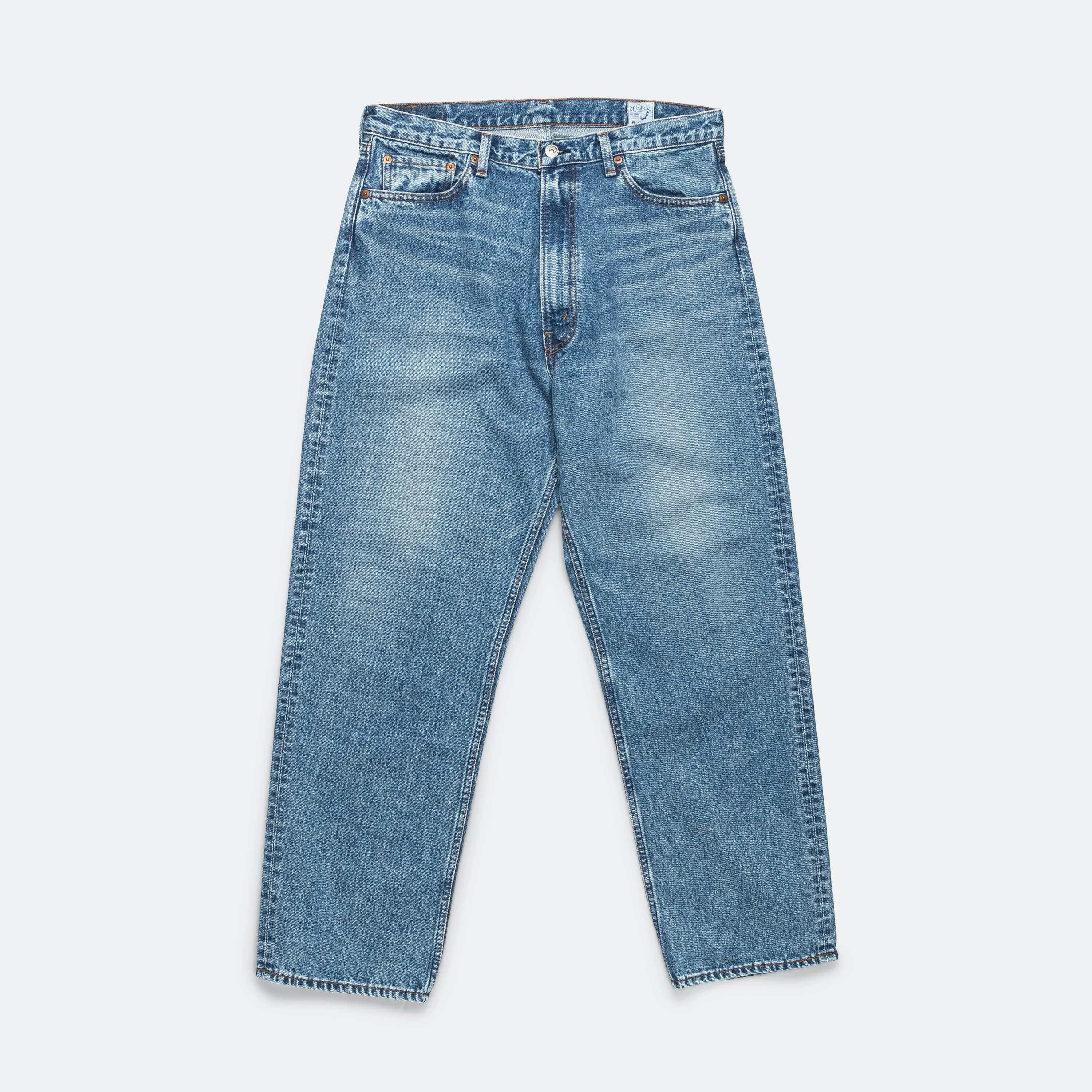 All Day Wear Modern Youth Style Party Look 101 Dad's Fit Denim Pants - Denim Used