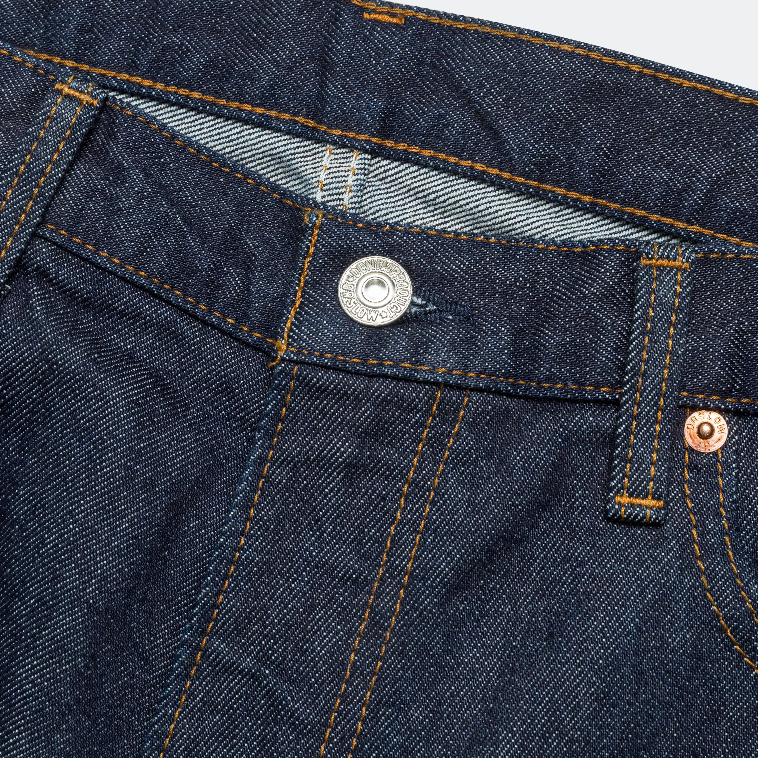 Creative Look Elegant Road Trip All Time Basic 101 Dad's Fit Denim Pants - One Wash