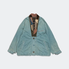 11.5oz Denim DOTERA JKT (NORAGI Remake) - Pro Double Layered Collar Articulated Ergonomic Fit