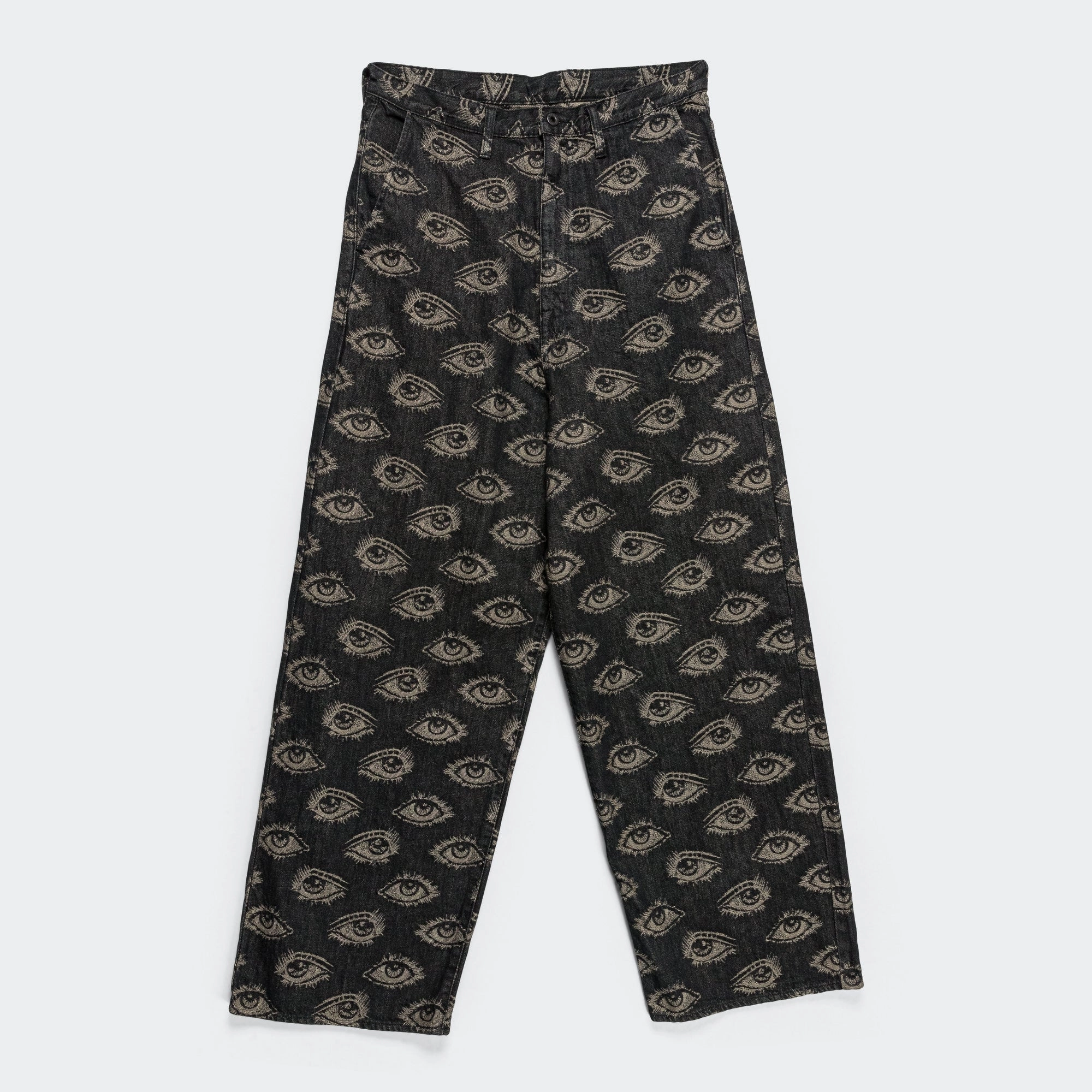 windproof 12oz SPEAKEASY Denim PORT Baggy Pants - Black