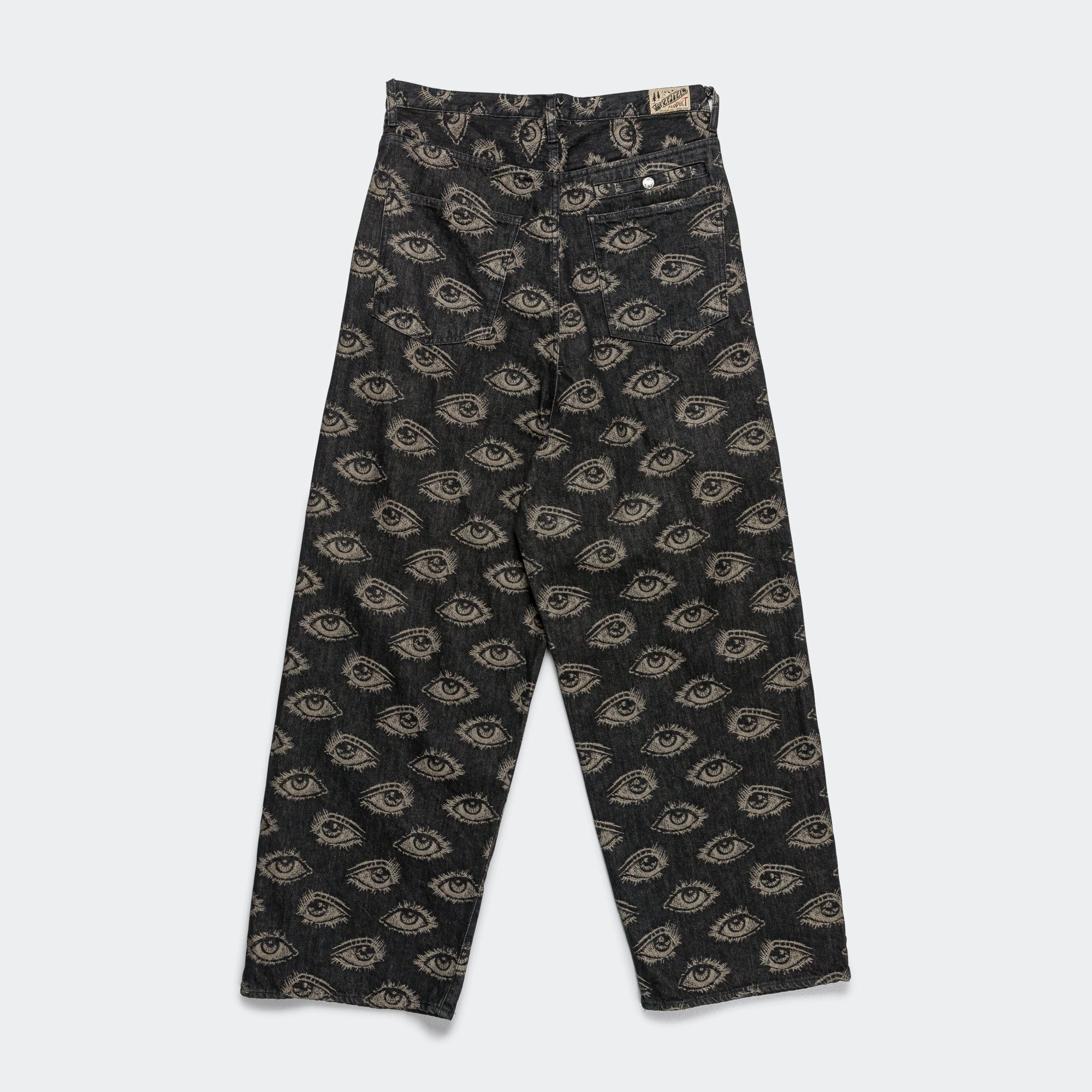 12oz SPEAKEASY Denim PORT Baggy Pants - Black Quick Cool Dynamic Flex Panels