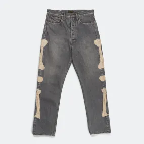 Classic Five Pocket Odor Control Treatment 14oz Black Denim MEXICAN TUXEDO 5P OKAGILLY - PRO