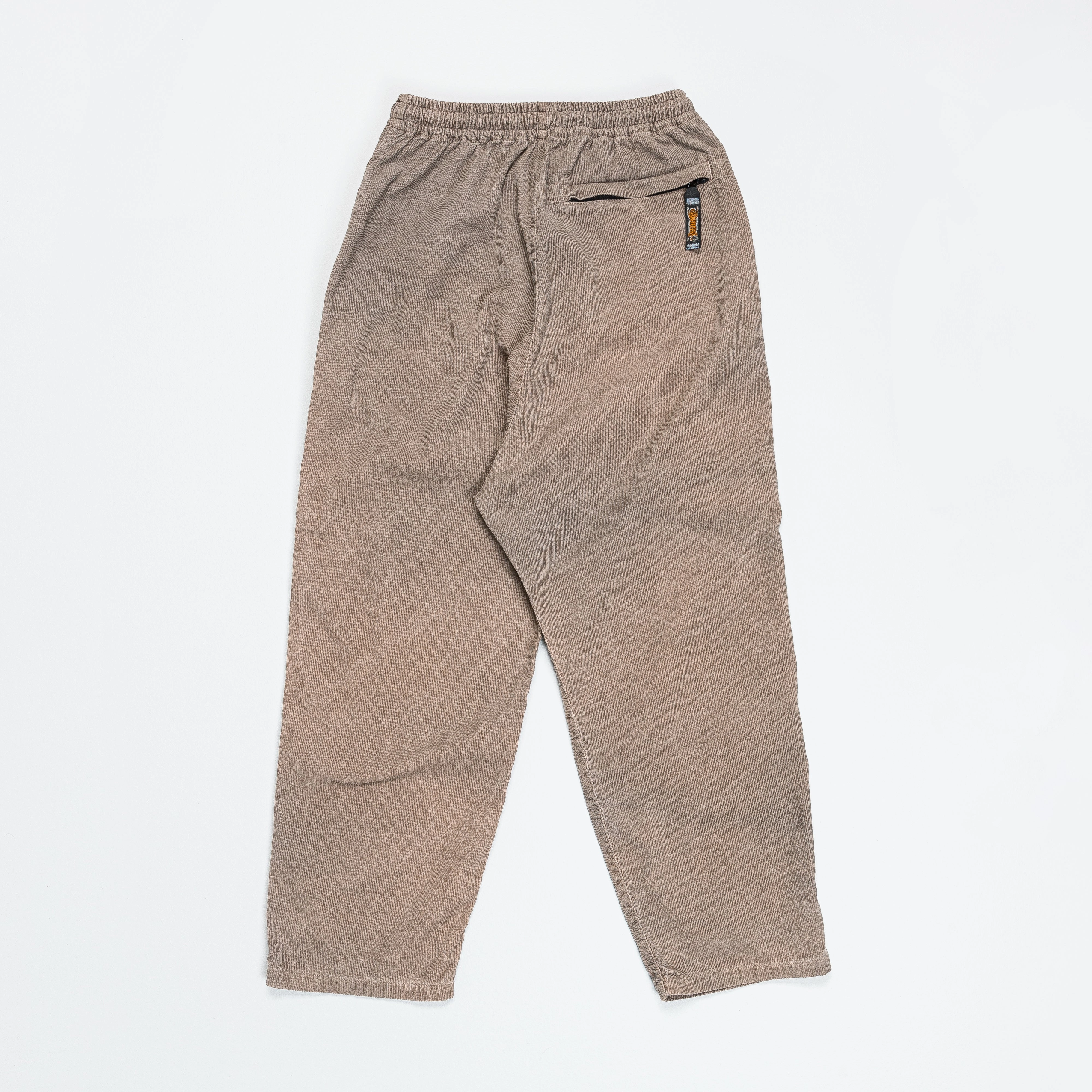Stylish Look 14W Corduroy EASY Pants - Dark Gray