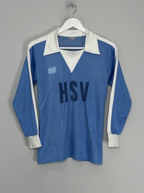 Heat Ready Ventilation Mesh Panel 1976/78 HAMBURG #9 L/S AWAY SHIRT (S) ERIMA