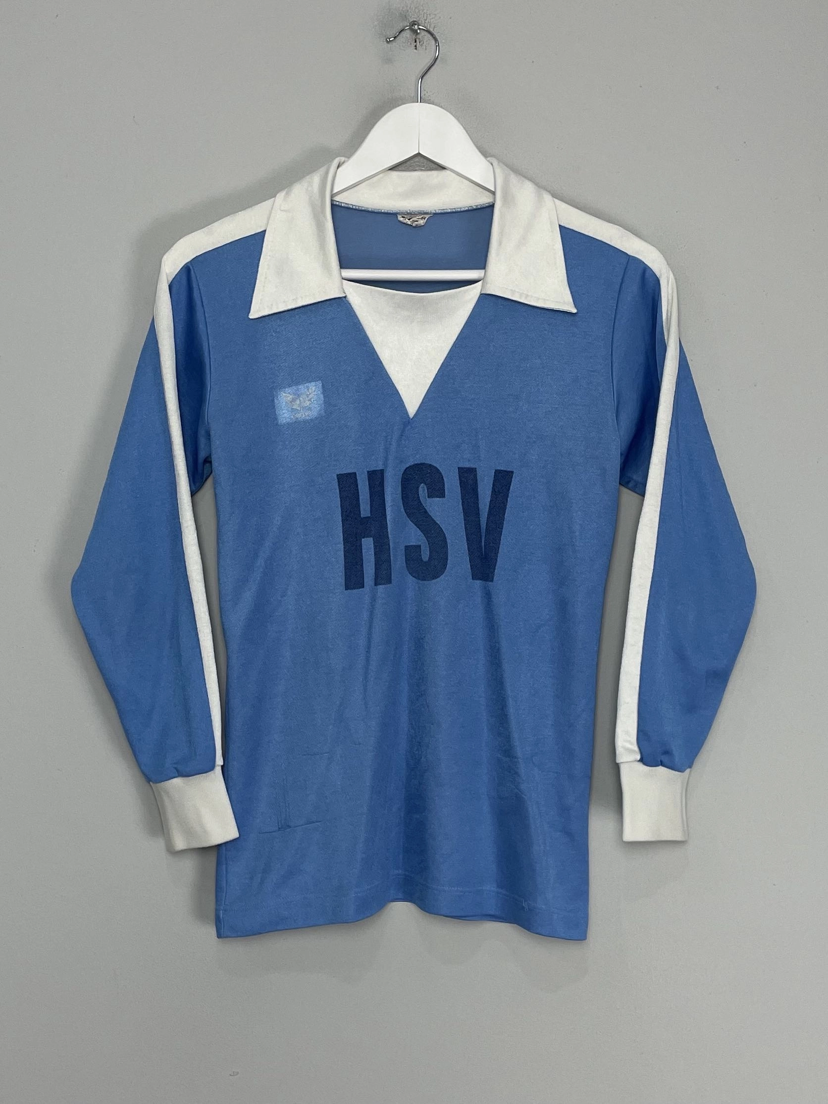 1976/78 HAMBURG #9 L/S AWAY SHIRT (S) ERIMA Cool Look
