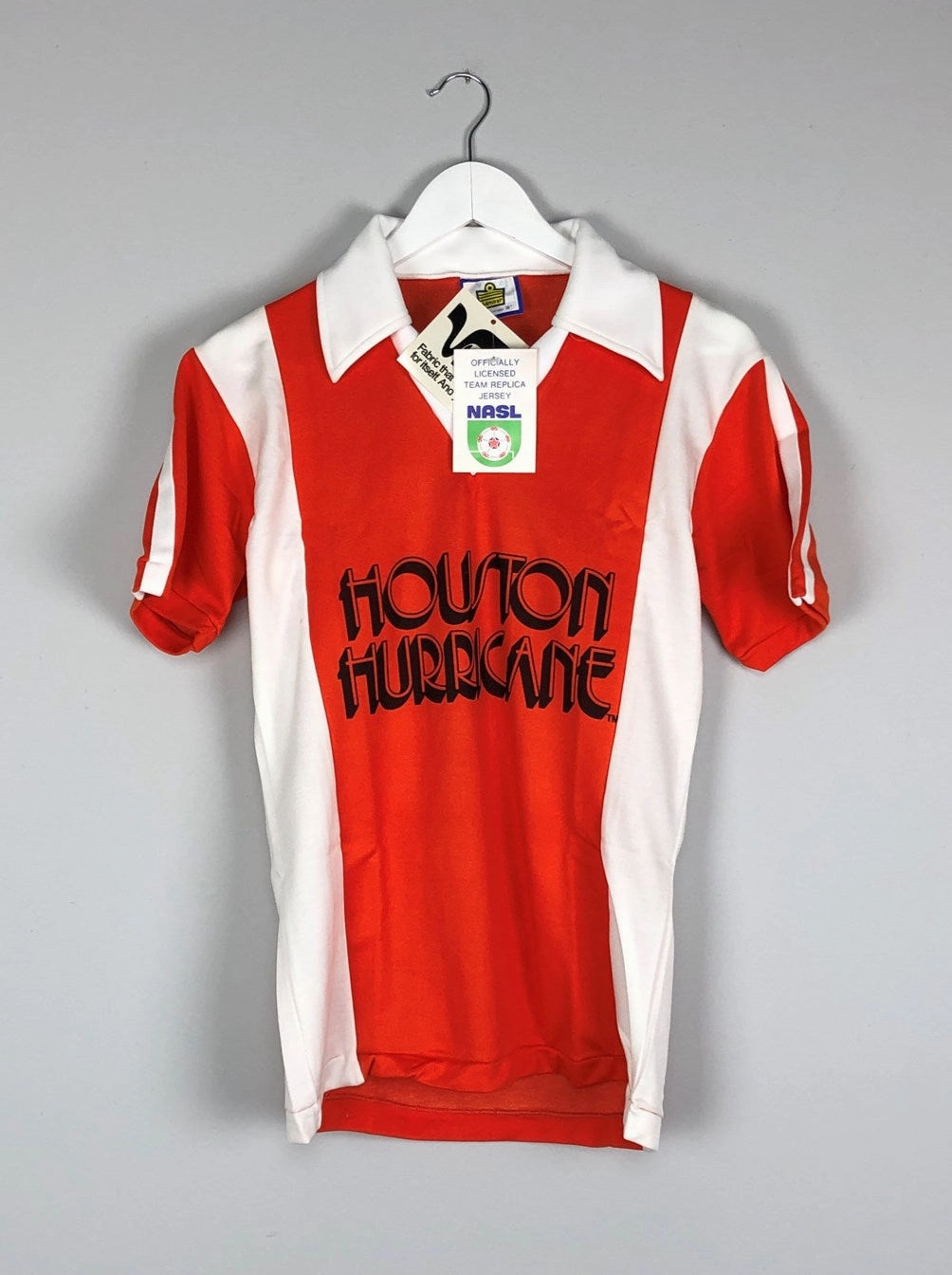 1978/80 HOUSTON HURRICANE *BNWT* HOME SHIRT (S) ADMIRAL NASL Durable Blend Fabric