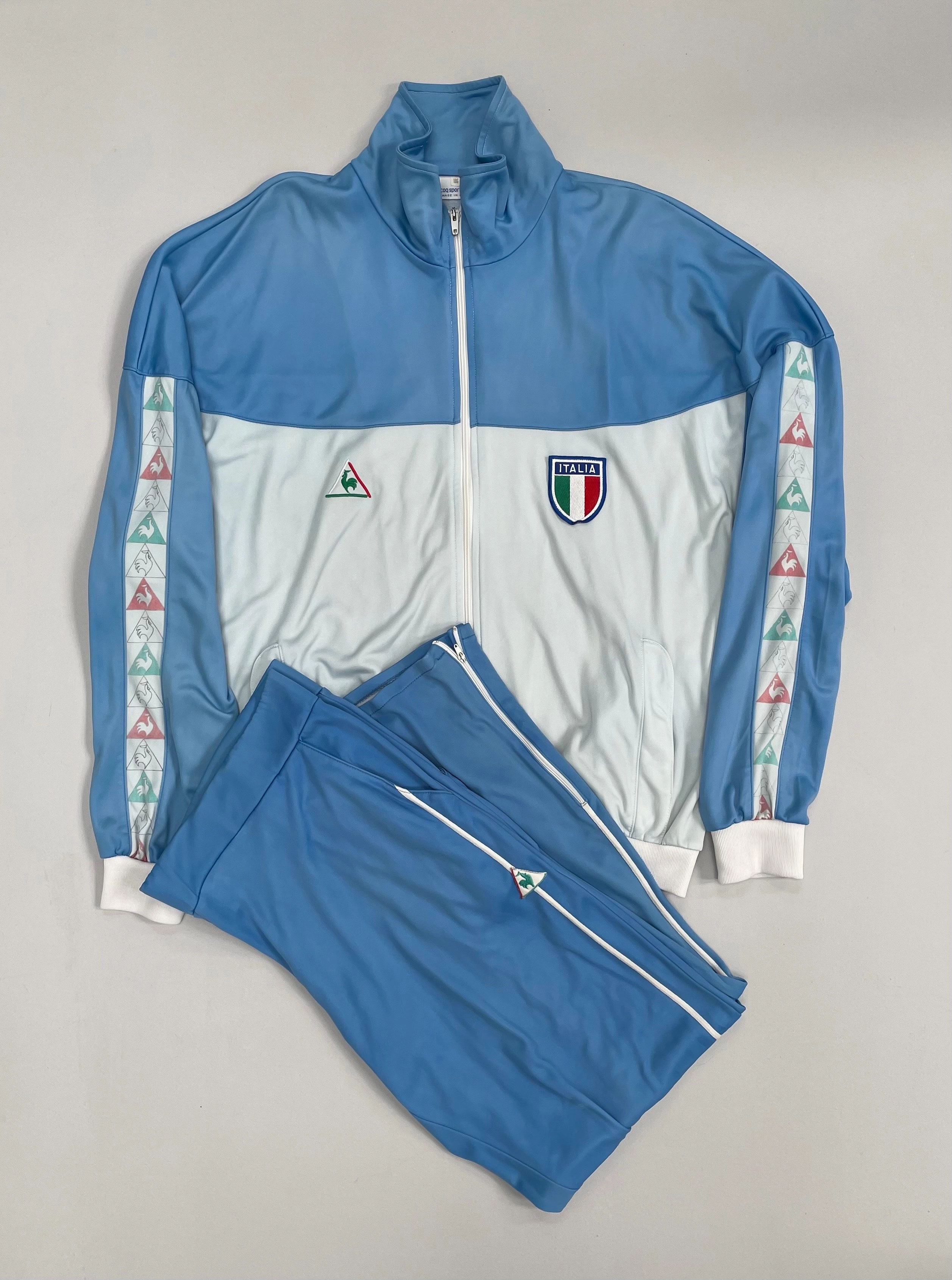 Advanced Wicking Knit 1979/80 ITALY FULL TRACKSUIT (XL) LE COQ SPORTIF