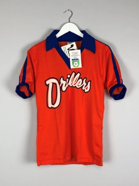 1979/82 Edmonton Drillers *BNWT* Home Shirt (M) Admiral NASL Performance Gear Wicking Interior Layer