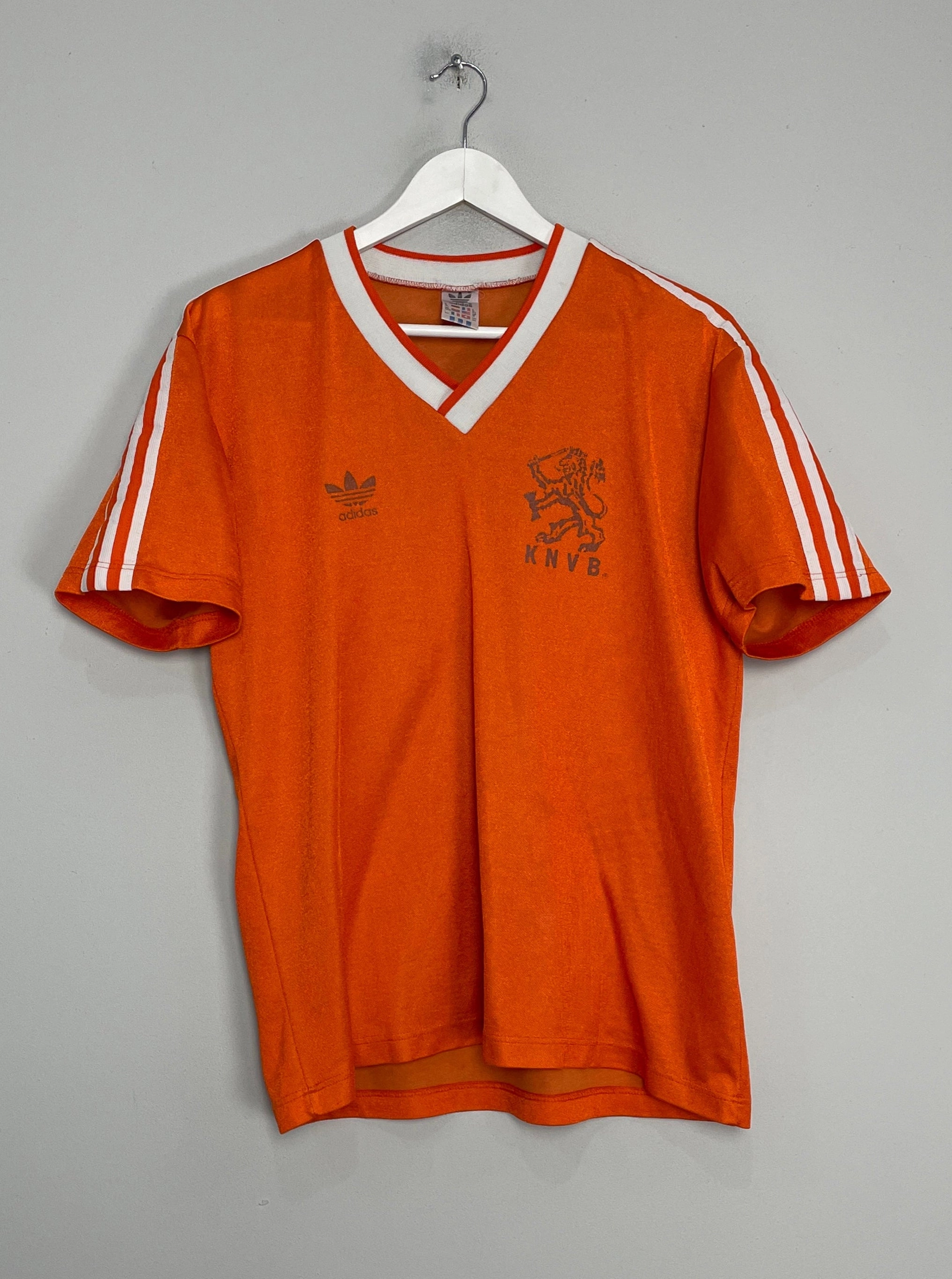 Layer Base Flex Performance 1985/88 NETHERLANDS HOME SHIRT (M) ADIDAS