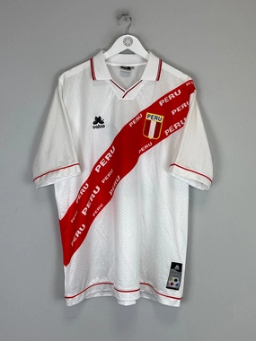 Thermoregulating Technology dry surface 1986/87 PERU *RE-ISSUE* HOME SHIRT (XL) CALVO