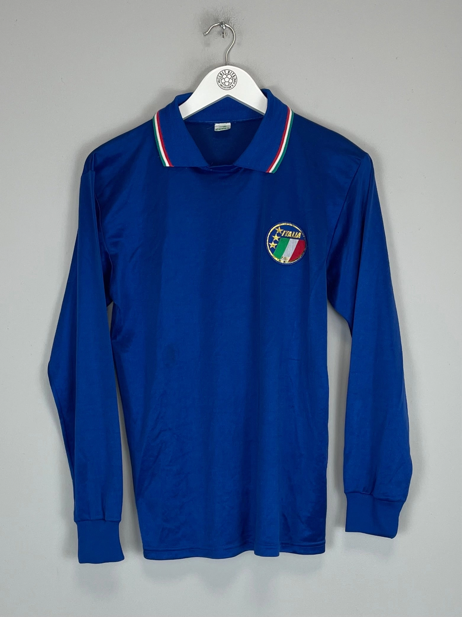 Athletic Form Unstructured Silhouette 1986/91 ITALY #11 L/S HOME SHIRT (M) DIADORA