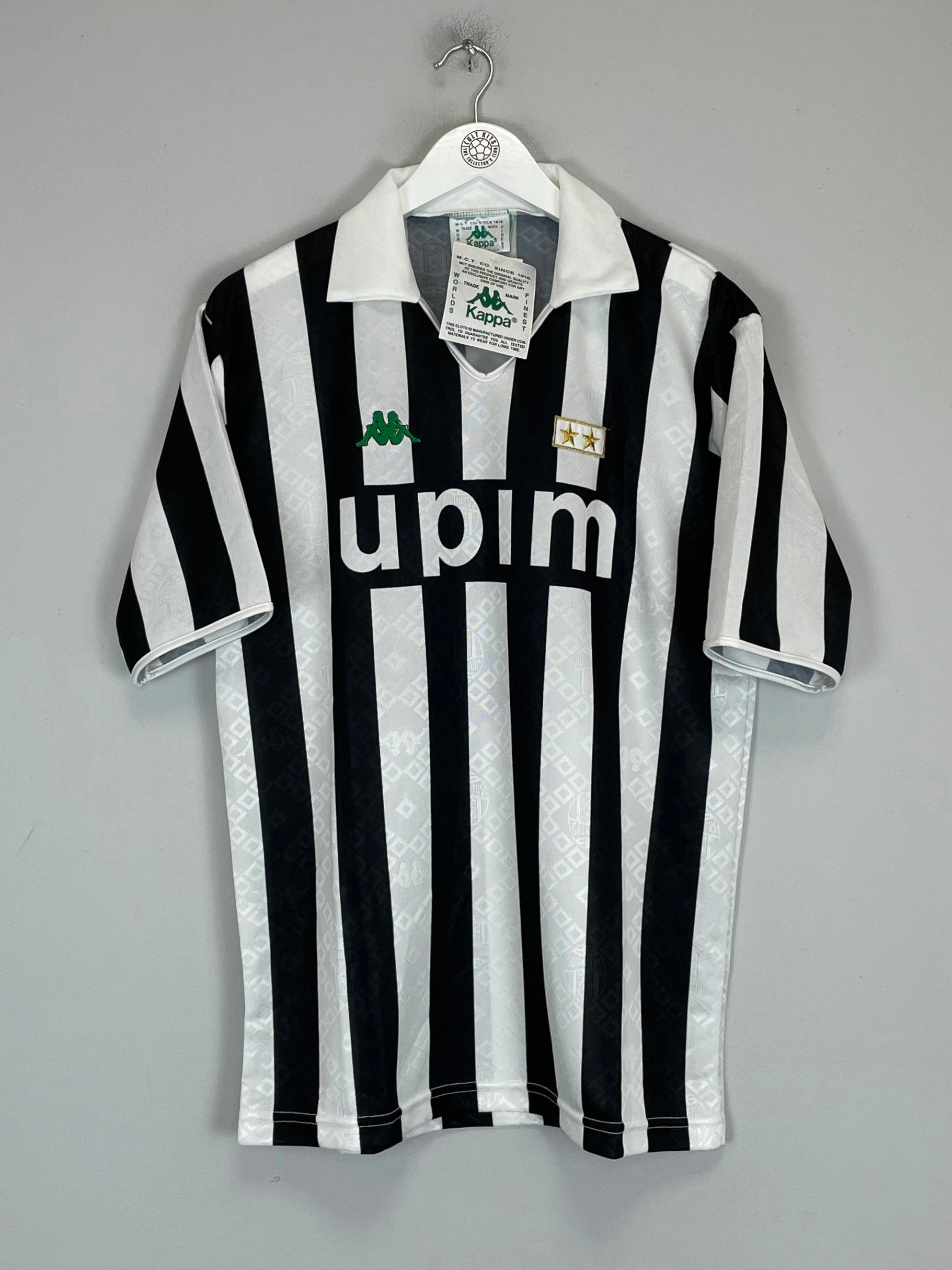 Low Friction Texturing Game mode 1989/90 JUVENTUS *BNWT* HOME SHIRT (XL) KAPPA