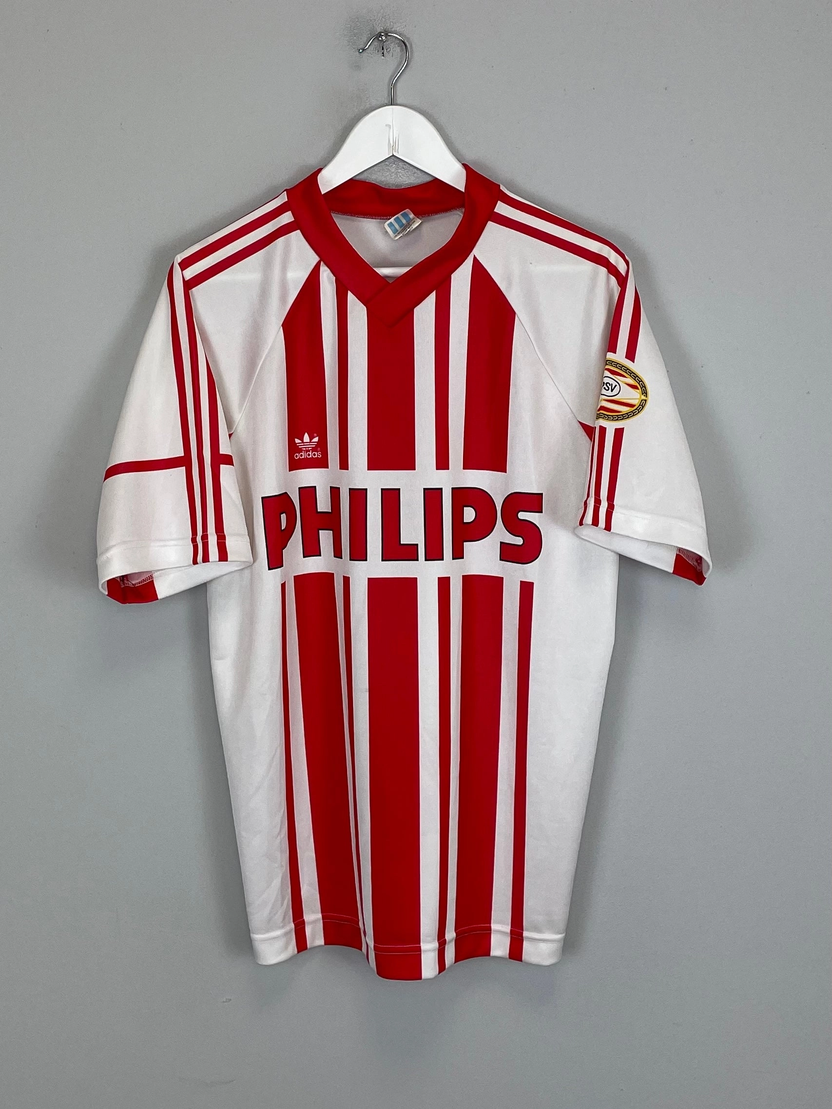 1989/90 PSV #8 HOME SHIRT (M) ADIDAS Durable Wicking Channels