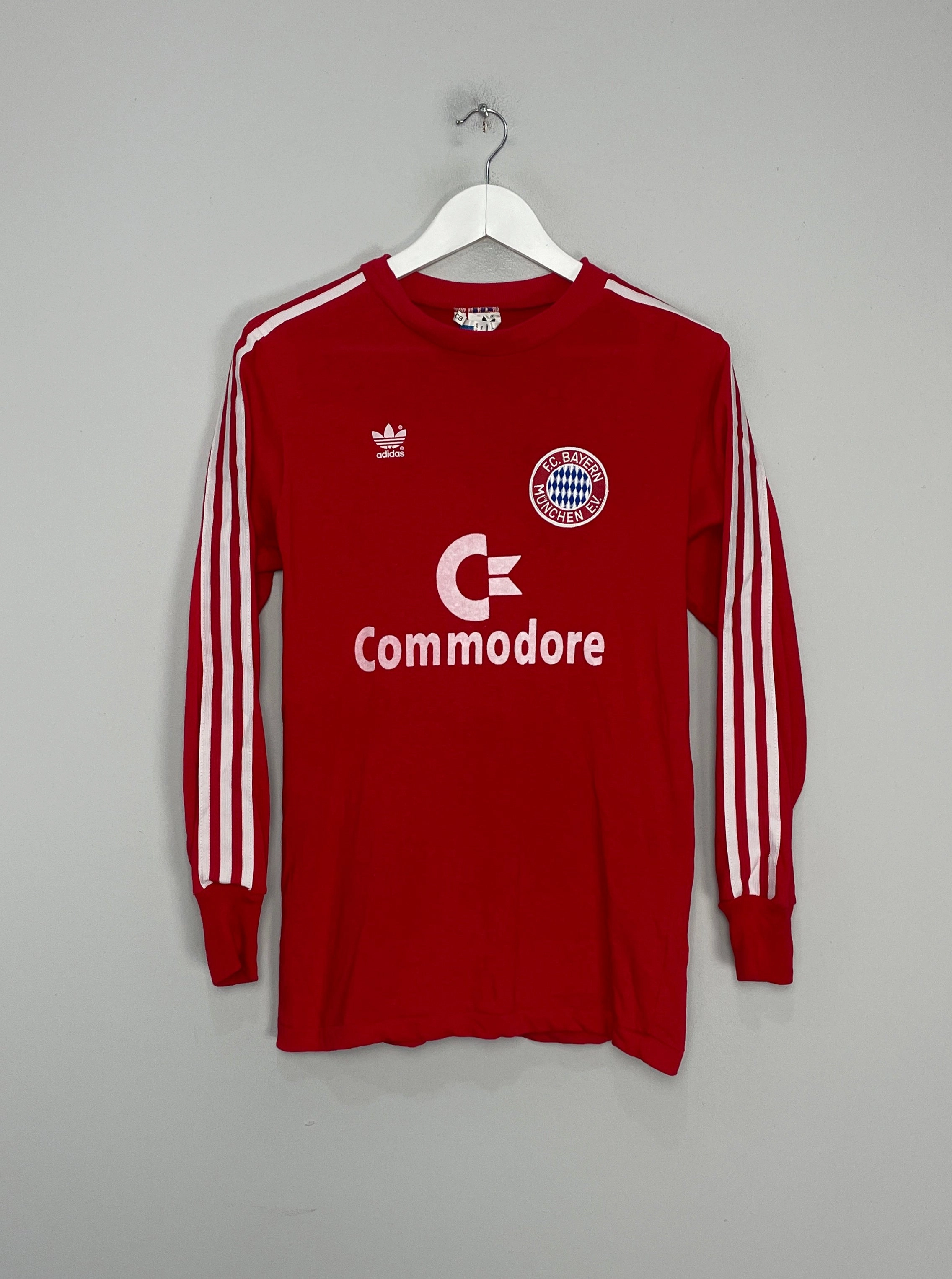 Reflective Detailing 1989/91 BAYERN MUNICH L/S HOME SHIRT (M) ADIDAS