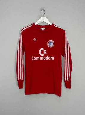 1989/91 BAYERN MUNICH L/S HOME SHIRT (M) ADIDAS Any Activity
