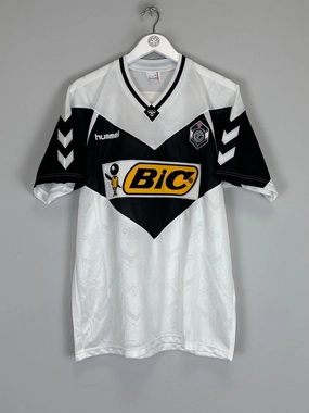 1990/93 FC LUGANO *MINT* HOME SHIRT (XL) HUMMEL Street Ready Enhanced Air Circulation