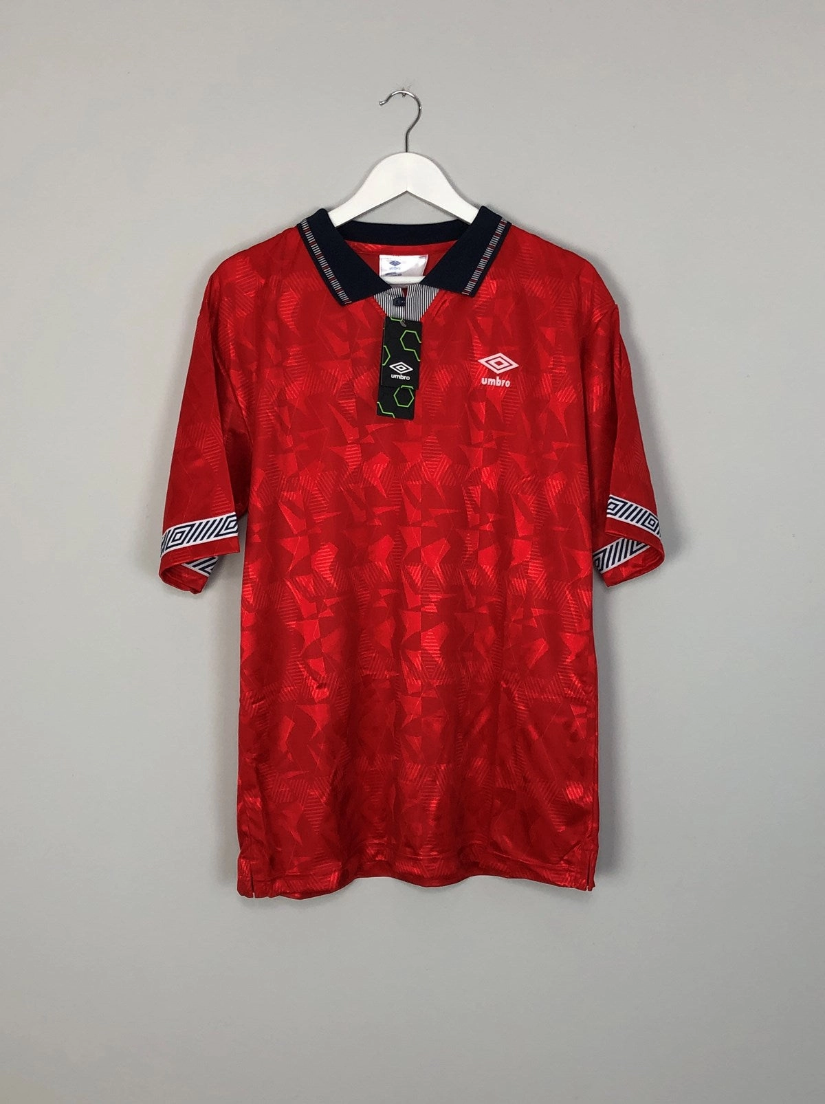 1990 UMBRO #19 ITALIA 90 *BNWT* REISSUE TEMPLATE AWAY SHIRT (MULTIPLE SIZES) Pulse Fit
