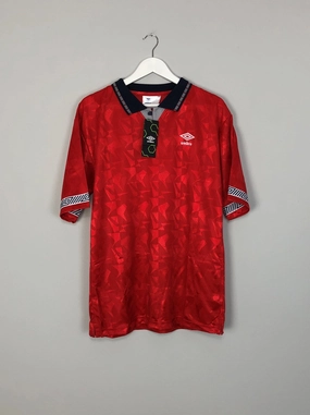 1990 UMBRO #19 ITALIA 90 *BNWT* REISSUE TEMPLATE AWAY SHIRT (MULTIPLE SIZES) Comfort First