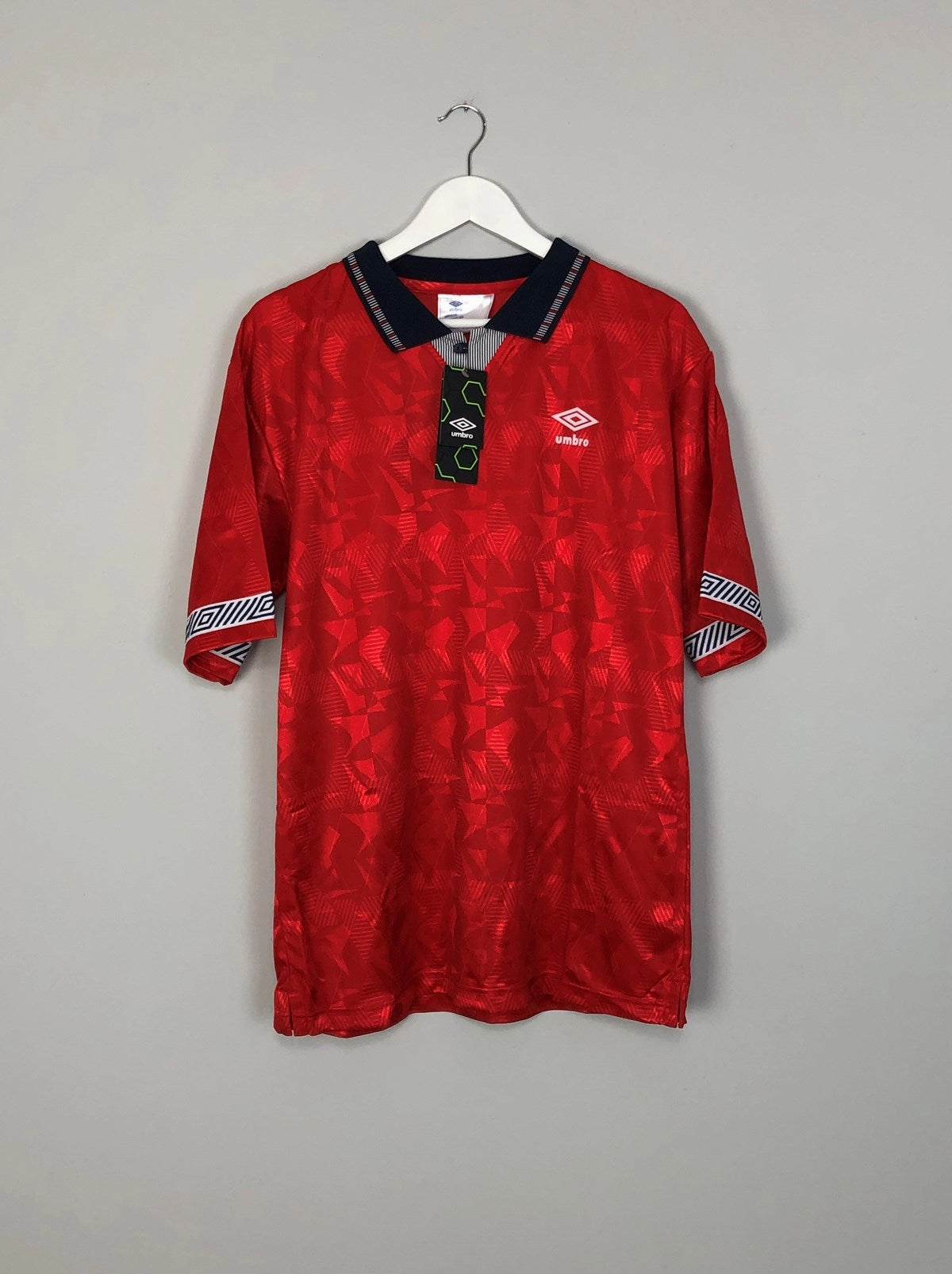 1990 UMBRO #19 ITALIA 90 *BNWT* REISSUE TEMPLATE AWAY SHIRT (MULTIPLE SIZES) Comfort First