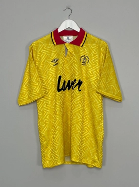 Abrasion Resistant Surface Fast Wear 1991/92 SHEFFIELD UNITED AWAY (L) UMBRO