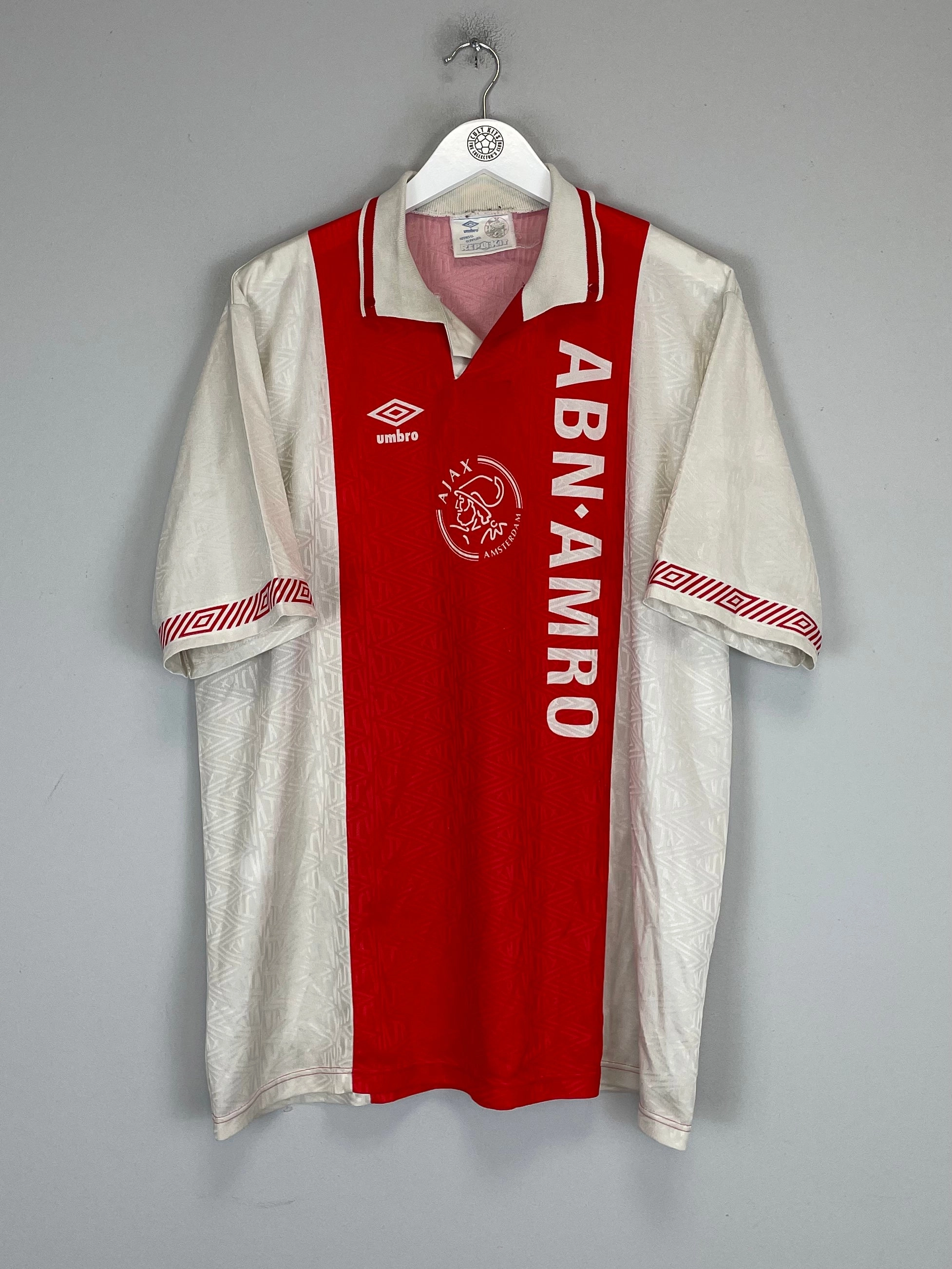 1991/93 AJAX HOME SHIRT (XL) UMBRO Move Fast