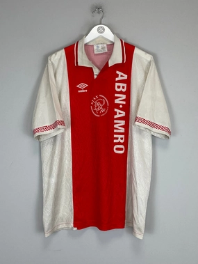 1991/93 AJAX HOME SHIRT (XL) UMBRO Move Fast