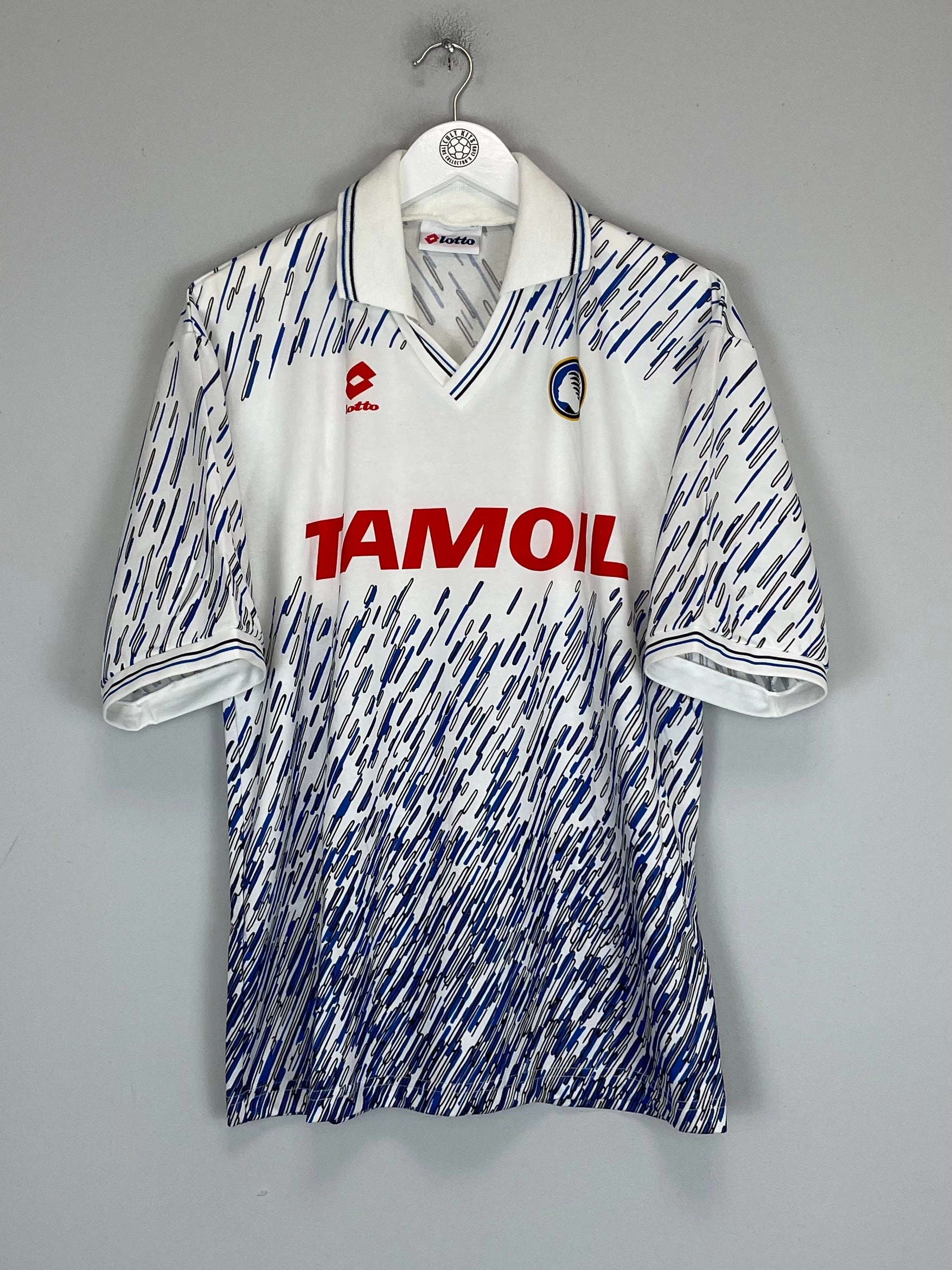 1991/93 ATALANTA AWAY SHIRT (L) LOTTO Colorfast Dye Methods