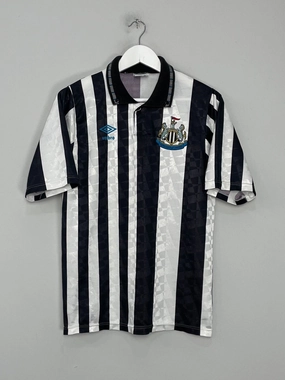 Quick Drying Performance Material Performance Layer 1991/93 NEWCASTLE UNITED HOME SHIRT (S) UMBRO