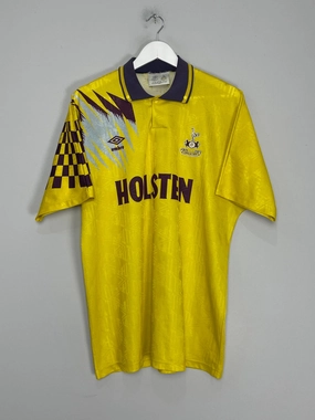 1991/95 TOTTENHAM AWAY SHIRT (XL) UMBRO Butter Soft Touch