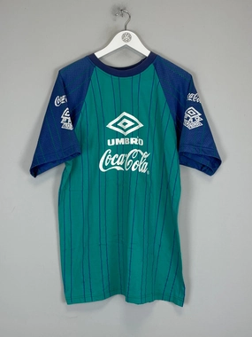 1991 UMBRO BRAZIL TRAINING SHIRT (L) Classic Fit