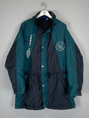 advertising venue Flexible Motion 1992/93 AJAX BENCH COAT (XL) UMBRO
