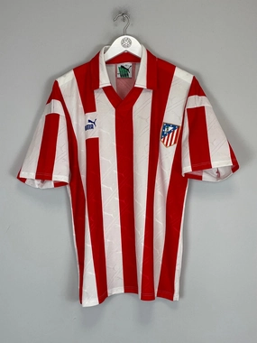 Core Layer Eco Friendly Dye 1992/93 ATLETICO MADRID HOME SHIRT (S) PUMA