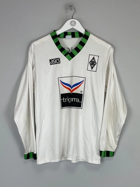 Smooth Silicone Gripper 1992/94 MONCHENGLADBACH L/S HOME SHIRT (S) ASICS