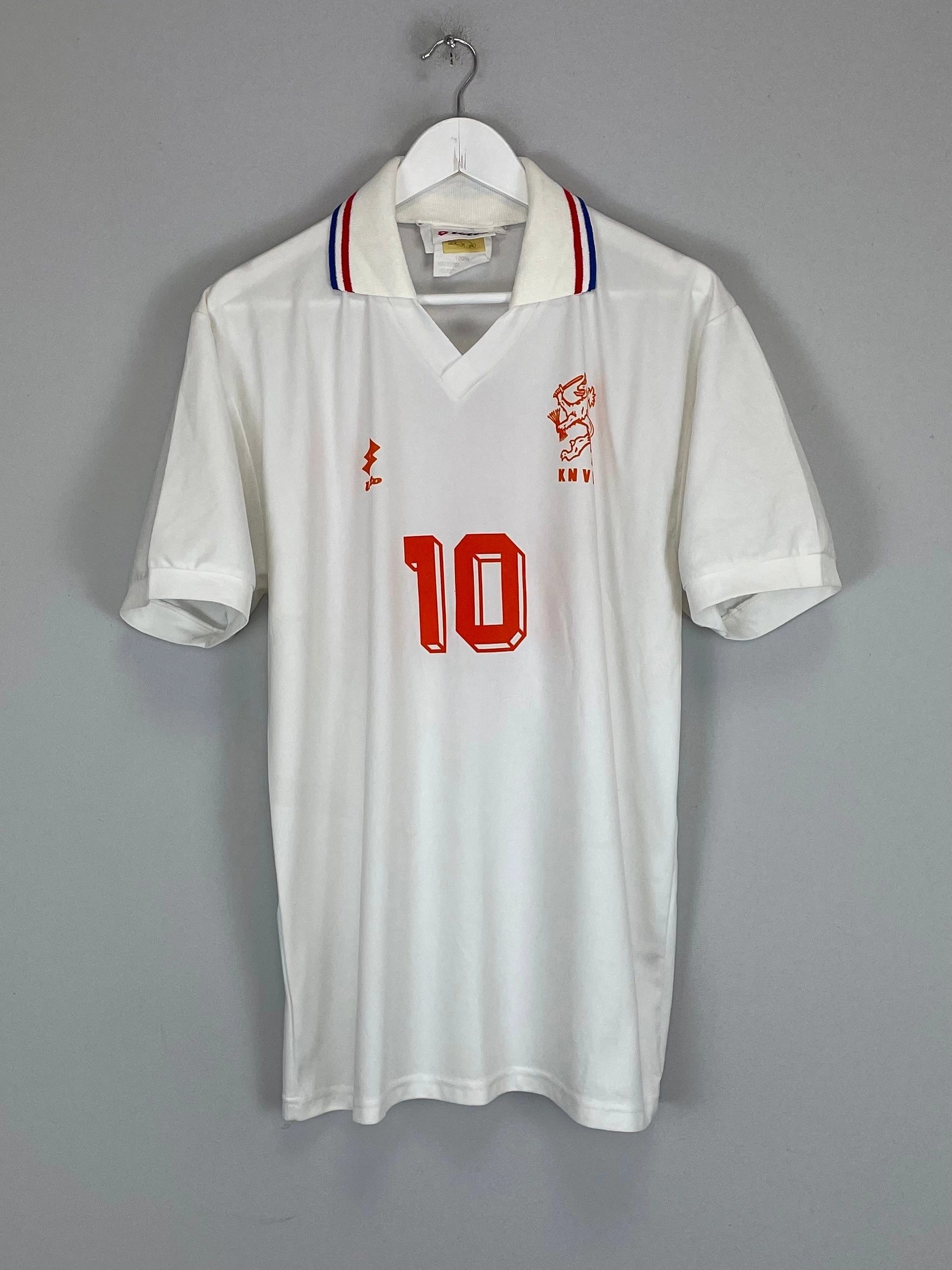 1992/94 NETHERLANDS #10 AWAY SHIRT (L) LOTTO Raglan Sleeve Integration