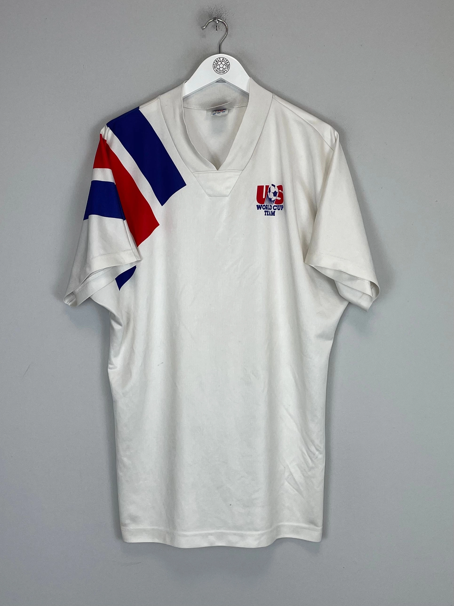 Anti Pill Finish Flex Performance 1992/94 USA HOME SHIRT (XL) ADIDAS