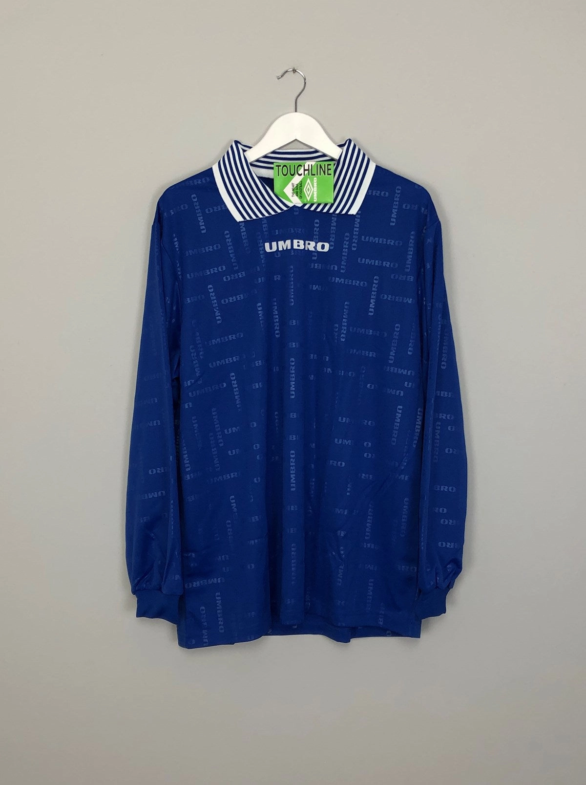 Easy Stretch Modern Cut 1992 UMBRO *BNWT* L/S TEMPLATE SHIRT (XL)