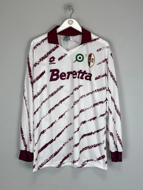 Odor Resistant Finish 1993/94 TORINO L/S AWAY SHIRT (XL) LOTTO
