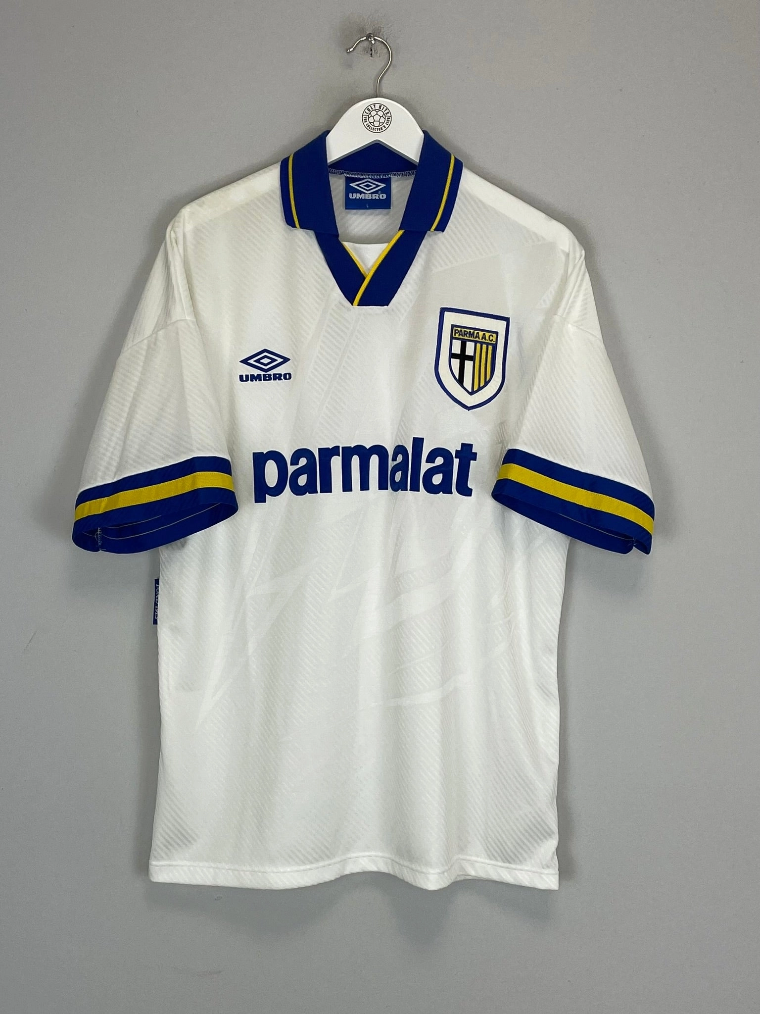 Versatile Gear 1993/95 PARMA *MINT* HOME SHIRT (L) UMBRO