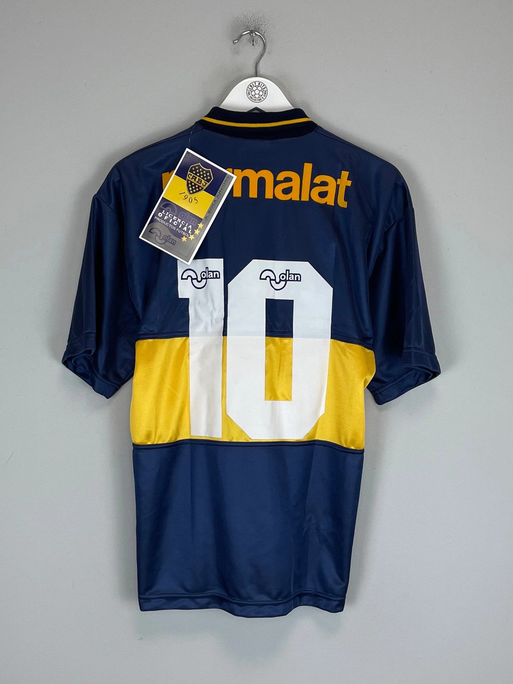 1994/95 Boca Juniors (Maradona) #10 *Reissue* BNWT Home (Multiple Sizes) Olan Street Fashion Ventilation Mesh Panel