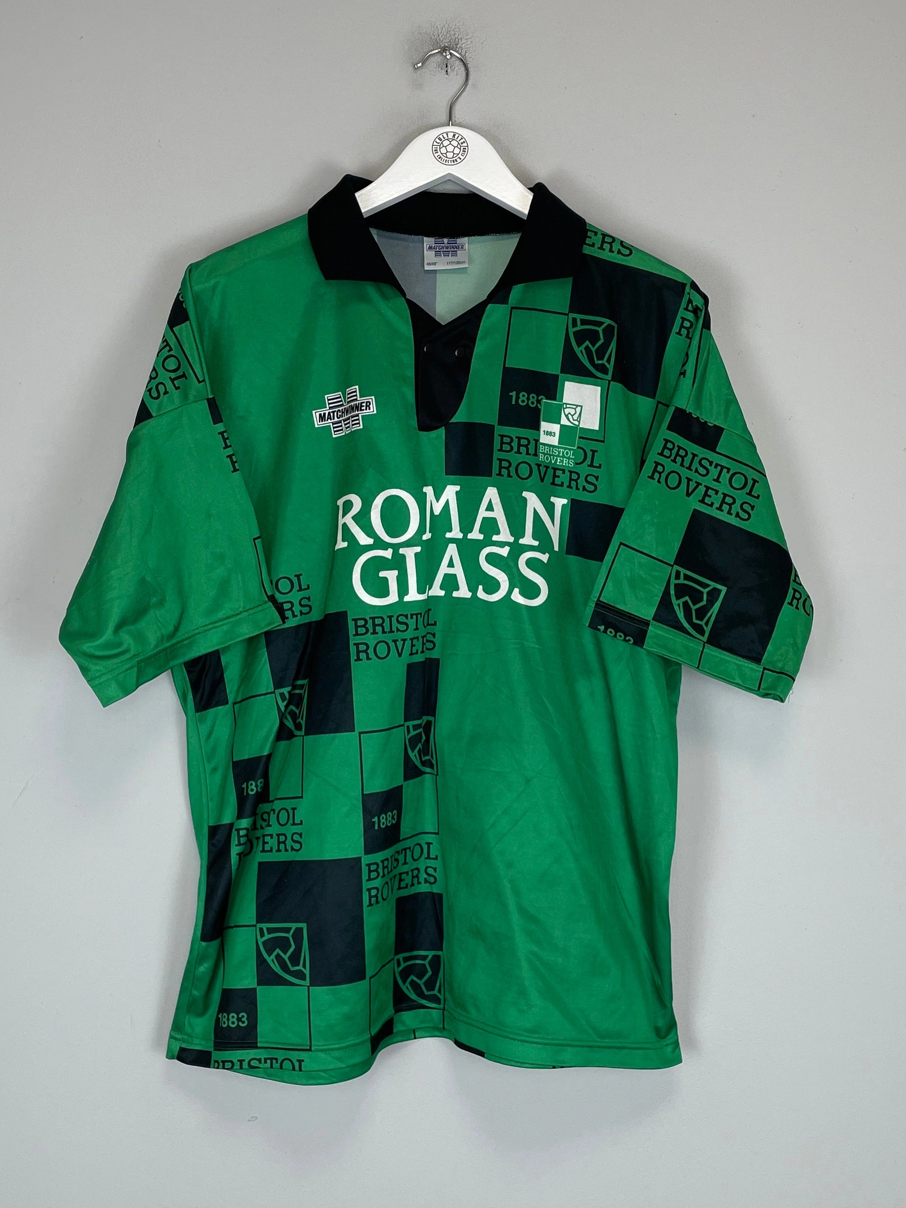 1994/95 BRISTOL ROVERS AWAY SHIRT (XL) MATCHWINNER Rush Ready