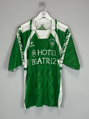 Mesh Detail Airflow Channel Design 1994/95 CD TOLEDO #15 HOME SHIRT (XL) JOMA