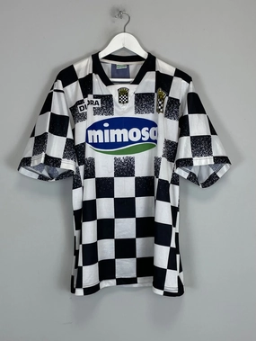 1994/96 BOAVISTA HOME SHIRT (L) DIADORA Flexible Knit Construction Soft touch finish