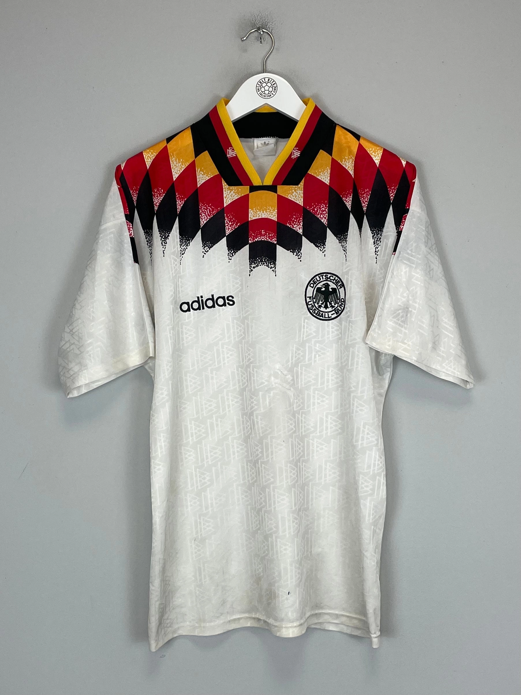1994/96 GERMANY HOME SHIRT (M) ADIDAS All-Day Wear Outdoor Gear