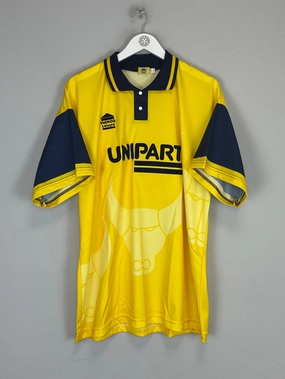 Sport Ready Lightweight Construction 1994/96 OXFORD UNITED *MINT* HOME SHIRT (XL) MANOR LEISURE