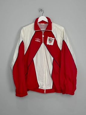 1994/96 SEVILLA TRACK JACKET (L) UMBRO OdorResistant Finish shooting range