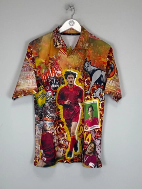 1994 ROMA TOTTI #10 BOOTLEG SHIRT (M) Anti Snag Surface Temperature Control Weave