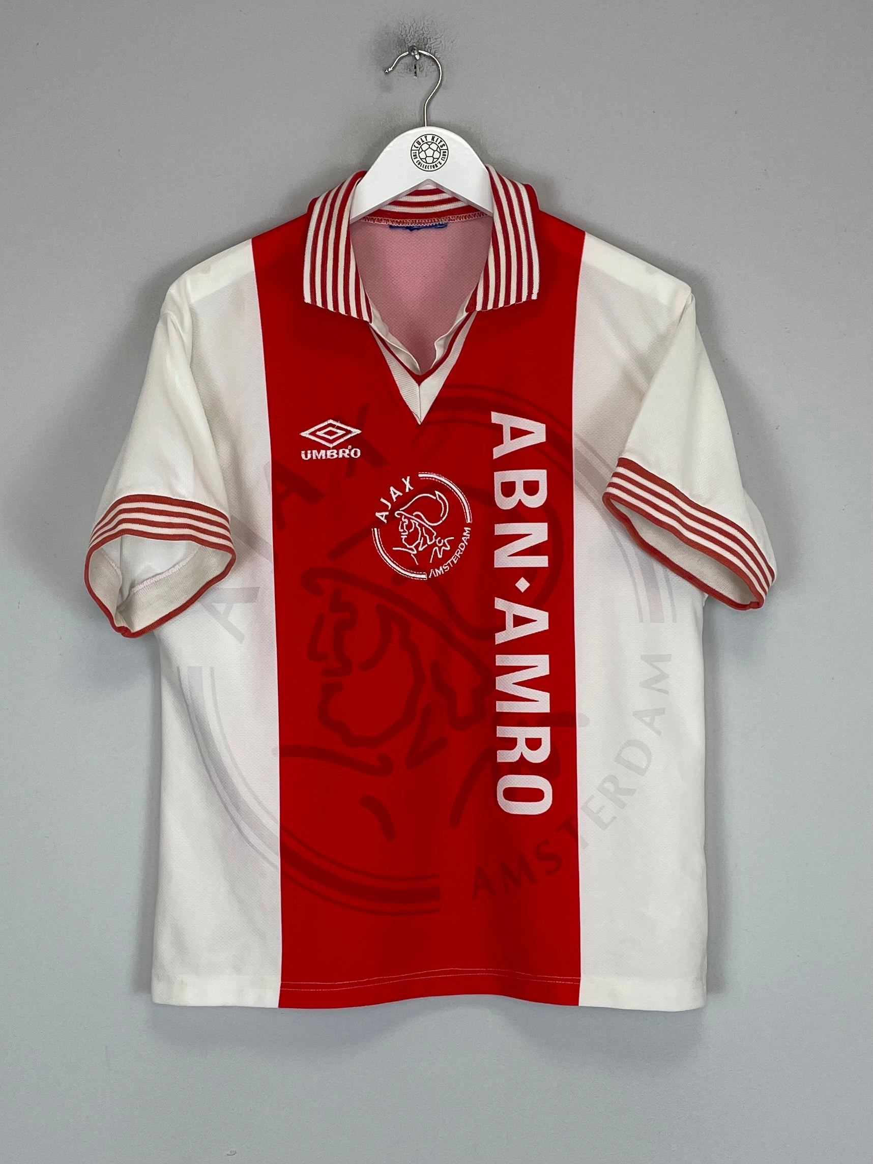 Effortless Comfort Breath Fit 1995/96 AJAX HOME SHIRT (S) UMBRO