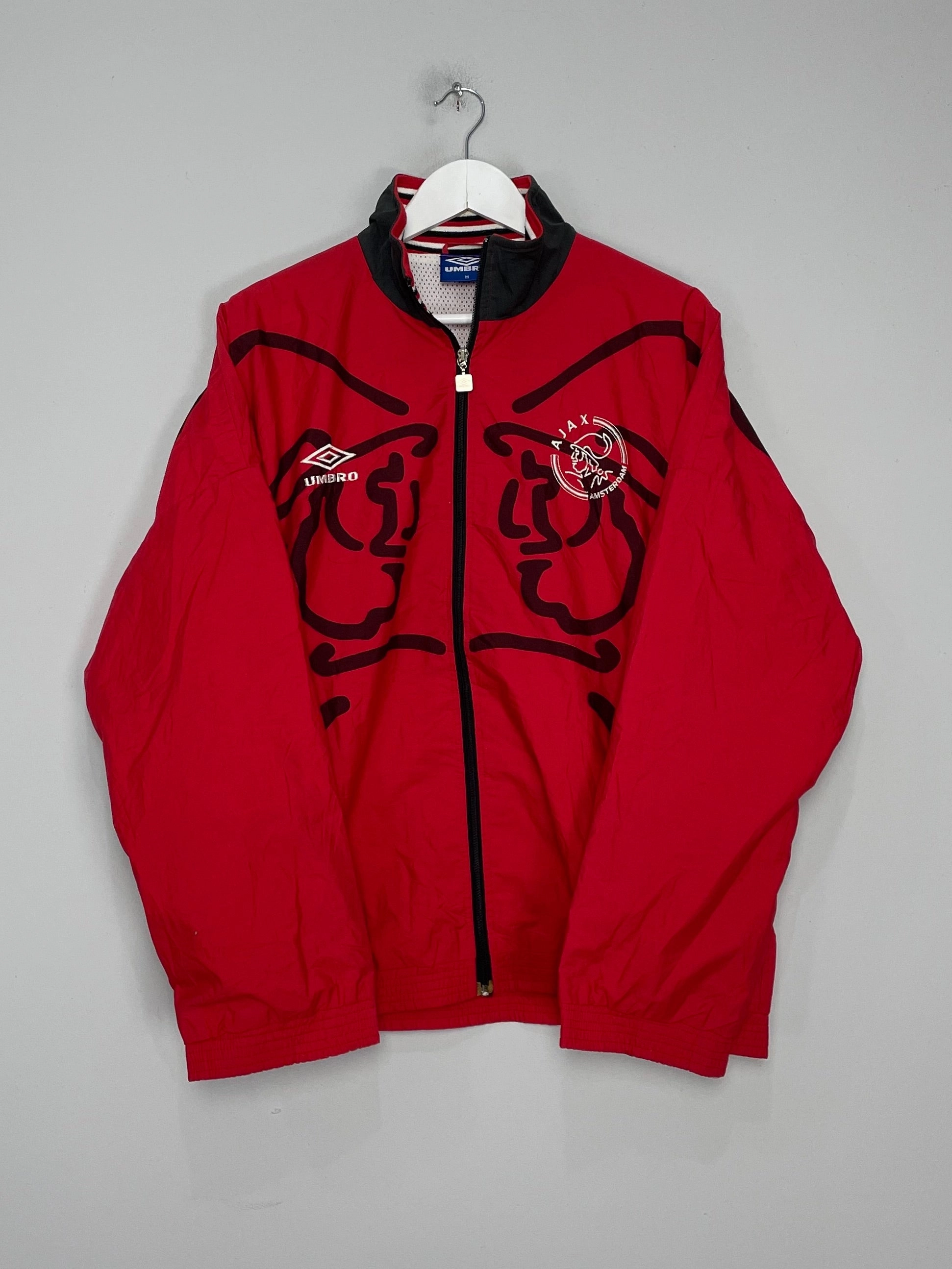 1995/96 AJAX TRACK JACKET (M) UMBRO stretchability ribbon